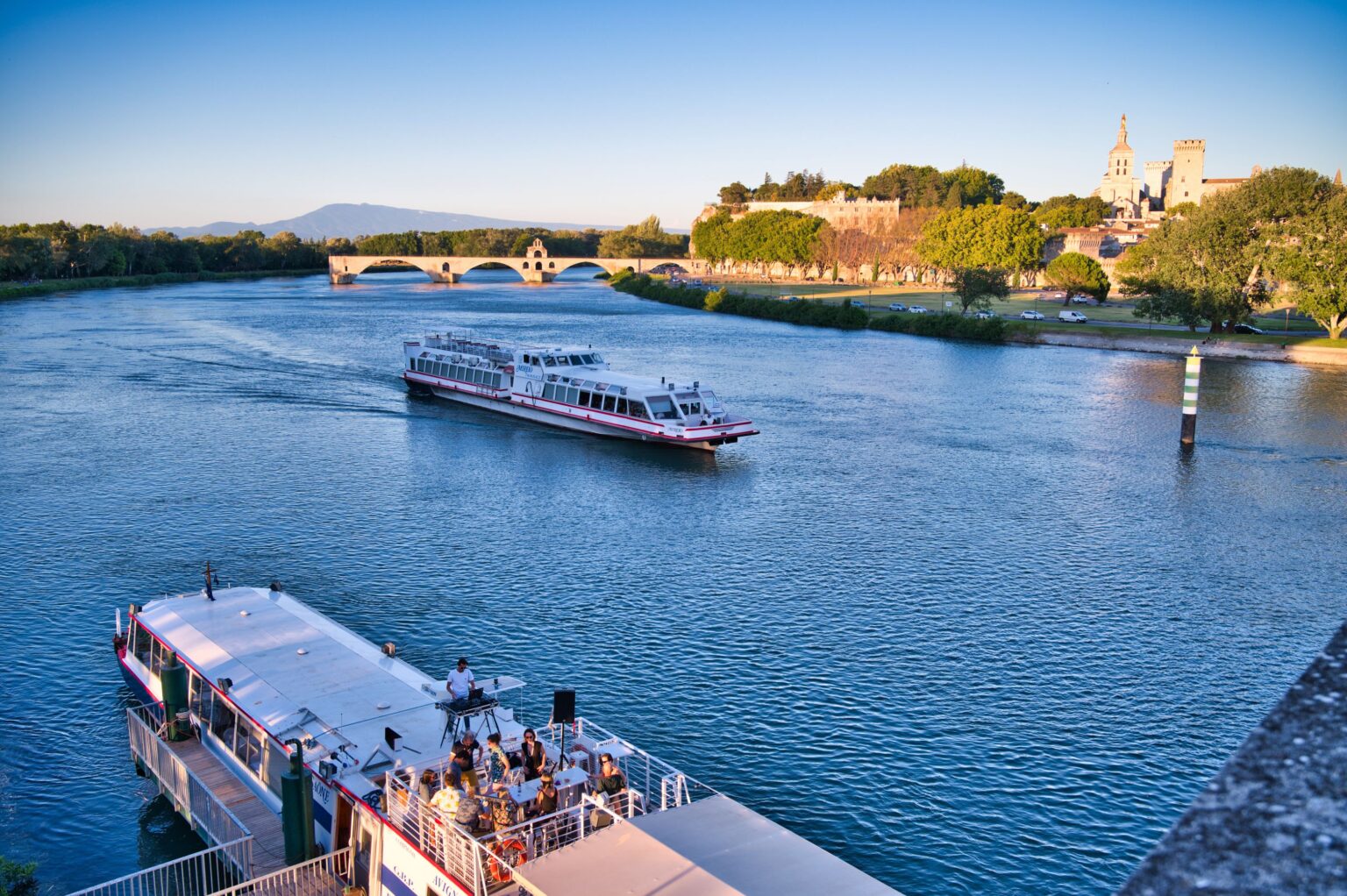 Bateau des Grands Bateaux de Provence sur le Rhône